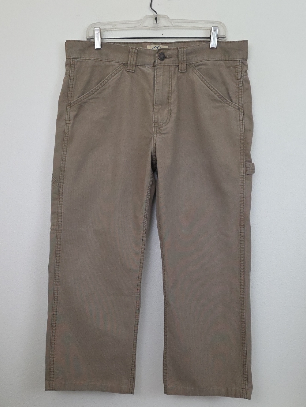 Blue Mountain Tan Cargo Pants (Hem Altered) Mens 34